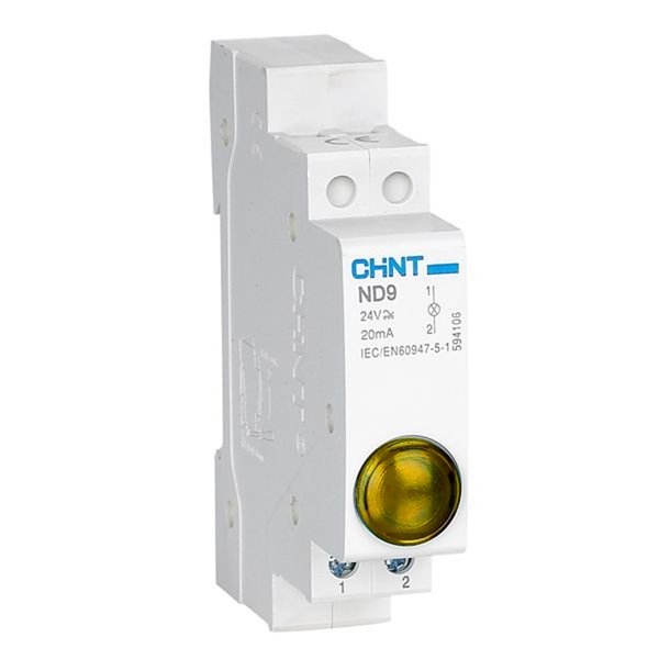 Индикатор Chint ND9-1/y желтый , AC/DC230В (LED)