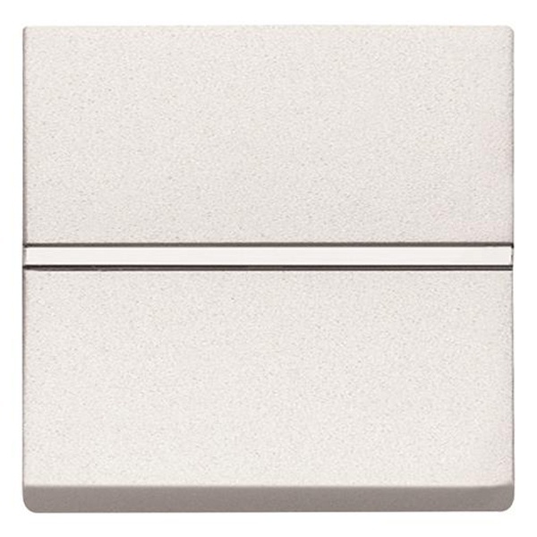 Одноклавишный перекрестный переключатель 2 модуля ABB Zenit, альпийский белый (N2210 BL)