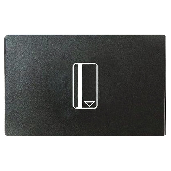 Выключатель карточный ABB (54 мм) 2 модуля Zenit, антрацит (N2214.1 AN)