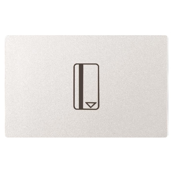 Выключатель карточный (54 мм) 2 модуля ABB Zenit, альпийский белый (N2214.1 BL)