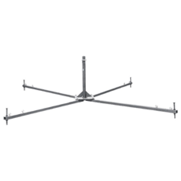 Четырехнога TDM для молниеприемной мачты высотой более 7 м (без оснований), термодиффузия