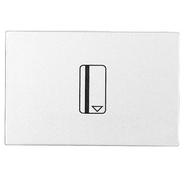 Выключатель карточный ABB (54 мм) с задержкой (5 - 90 сек) 2м Zenit, альпийский белый (N2214.5 BL)