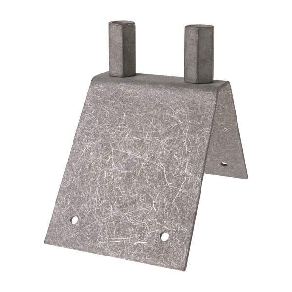 Крепление молниеприемного стержня TDM до 2 м для острого конька, М16, термодиффузия