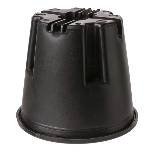 Держатель TDM для плоской кровли крестовой фиксатор для прута D8-10 мм, с бетоном, ПП