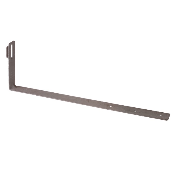 Держатель TDM угловой под черепицу для прута D6-10 мм стальной крюк монт. петли осн415 мм гор.цинк.