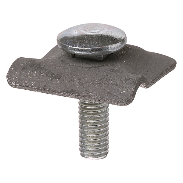 Держатель TDM прижимной для металлических оснований 30х30 мм, М8, для прута D6-10 мм, термодиффузия