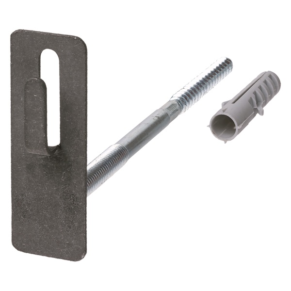 Держатель TDM фасадный для прута D6-10 мм без дюбеля и шурупа, стальной крюк