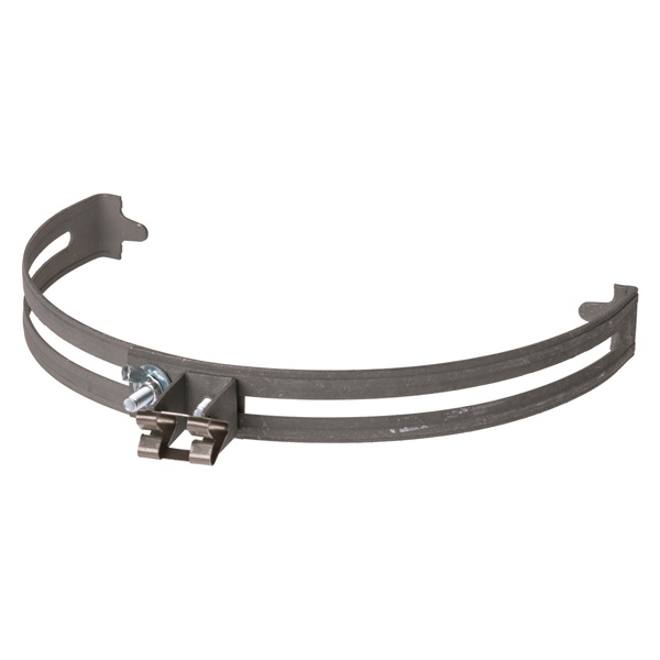 Держатель TDM регулируемый D130-240 мм на круглый конек сталь. фиксатор для прута D6-10 мм термодиф.