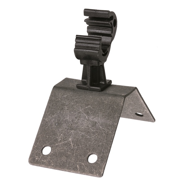 Держатель TDM коньковый для прута D8-10 мм, полимерный фиксатор, горячее цинкование