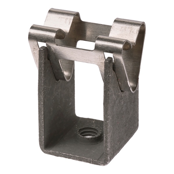 Держатель TDM для гориз. и верт. поверхностей стальной фикс.для прута D8 мм высота 35 мм гор. цинк.