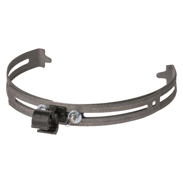 Держатель TDM регулир. для круг. конька D130-240 мм полим. фикс. с защ. для прута D8-10 мм термодиф.