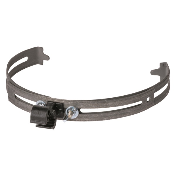 Держатель TDM регулир. D230-350 мм на круглый конек, полим.фикс. с защ. для прута D8-10 мм термодиф.