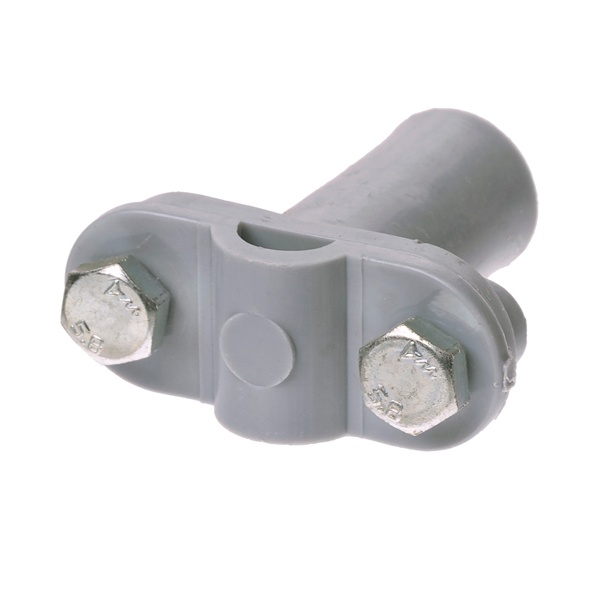 Держатель TDM для гориз. и верт. поверхностей полимерный двухболтовой высота 45мм для прута D6-10 мм