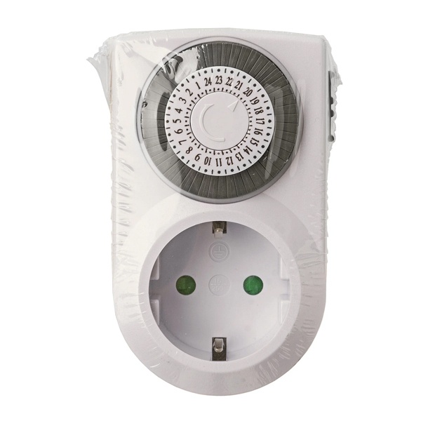 Таймер розеточный Народная ТРМ-Н-01-30мин/24ч-10А (суточный)