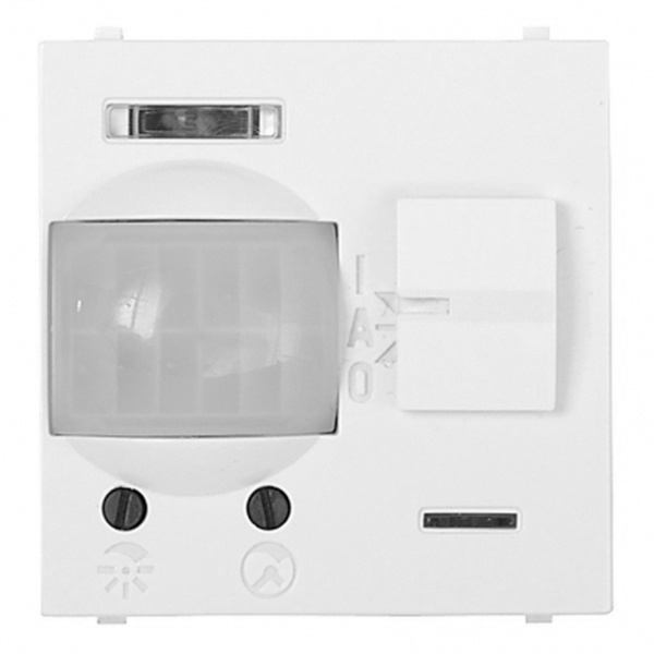 Датчик движения ABB инфракрасный пассивный 2 модуля Zenit, альпийский белый (N2241 BL)