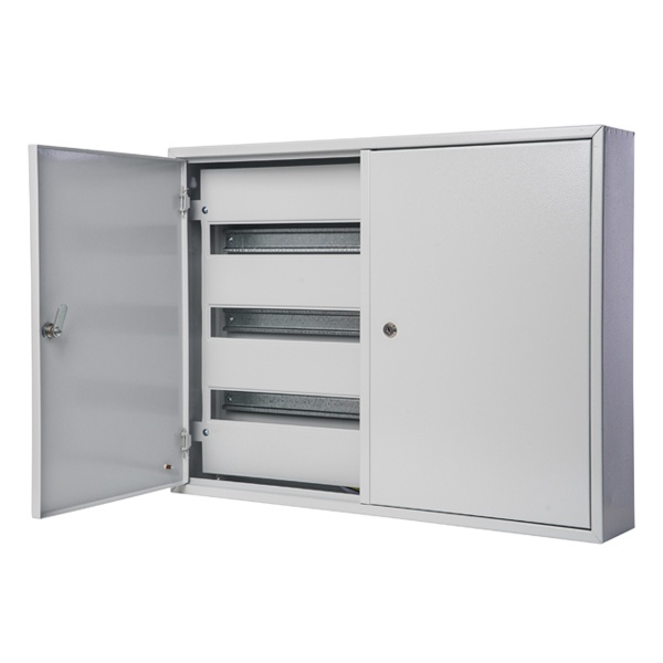 Корпус металлический распределительный навесной DEKraft ЩРН-72 520х585х120 6х12м 2 двери IP31