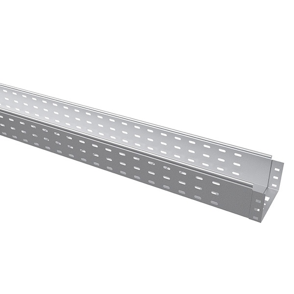 Лоток листовой TDM перфорированный 100х200х3000 толщина 0,7 мм