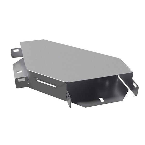 Поворот TDM на 90 град. горизонтальный для кабельных лотков 80х150 мм