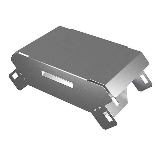 Поворот TDM на 90 град. вертикальный внешний для кабельных лотков 100х200 мм