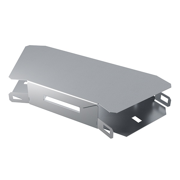 Поворот TDM на 45 град. горизонтальный для кабельных лотков 80х100 мм