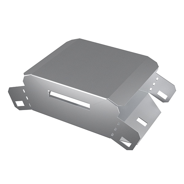 Поворот TDM на 45 град. вертикальный внешний для кабельных лотков 50х100 мм