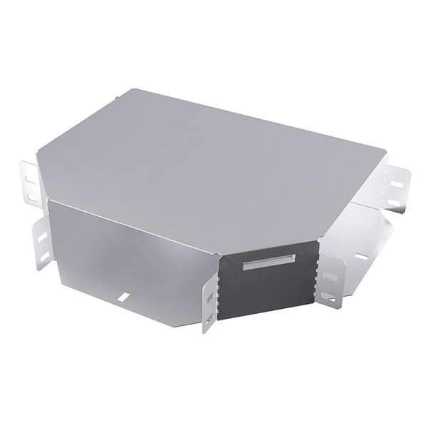 Ответвитель TDM Т-образный горизонтальный для кабельных лотков 80х200 мм