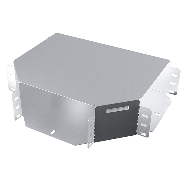 Ответвитель TDM Т-образный горизонтальный для кабельных лотков 100х300 мм