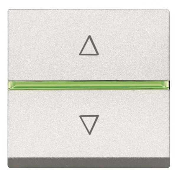 Выключатель жалюзи электронный ABB 700 ВА 2 модуля Zenit, альпийский белый (N2261.2 BL)