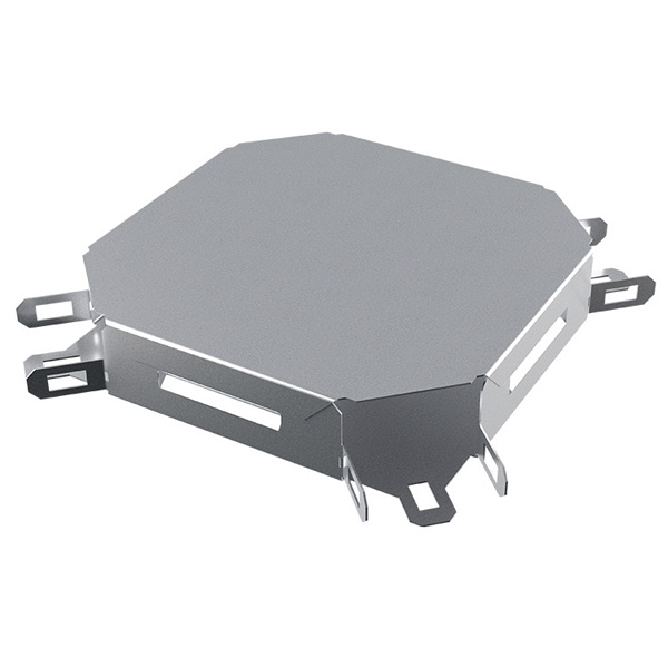 Ответвитель TDM крестообразный для кабельных лотков 35х50 мм