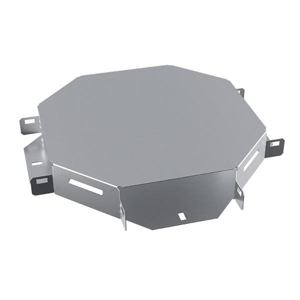 Ответвитель TDM крестообразный для кабельных лотков 50х150 мм