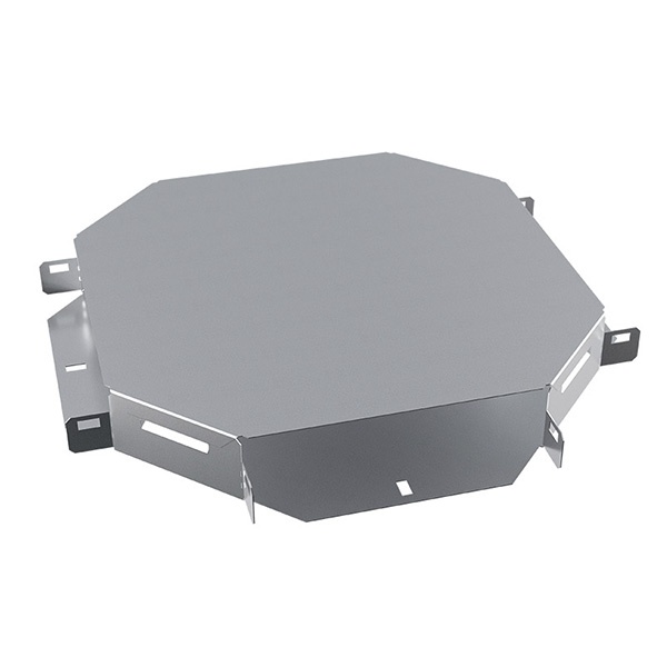 Ответвитель TDM крестообразный для кабельных лотков 100х200 мм