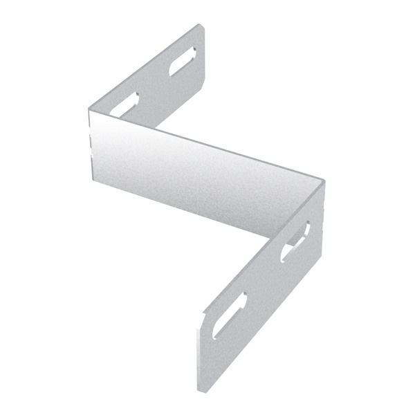 Переходник TDM для кабельных лотков высота 50 мм изменение ширины на 100 мм