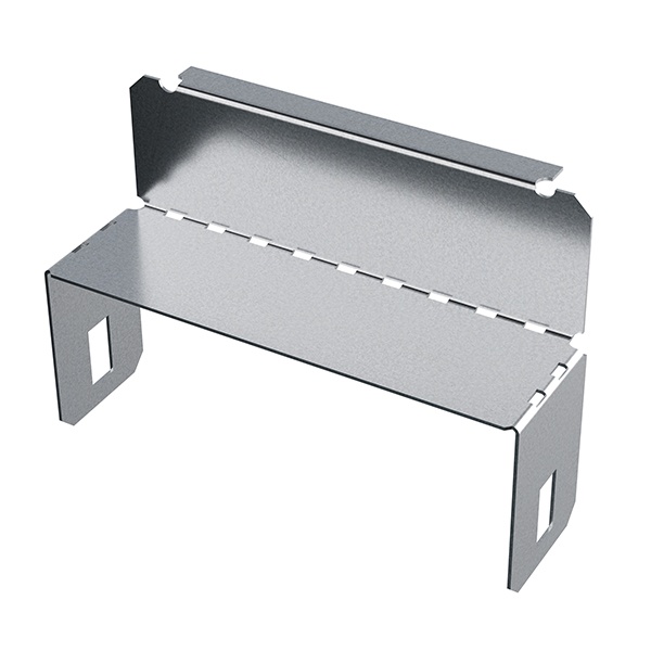 Переходник TDM для кабельных лотков по высоте c 35 на 50 мм ширина лотка 50 мм