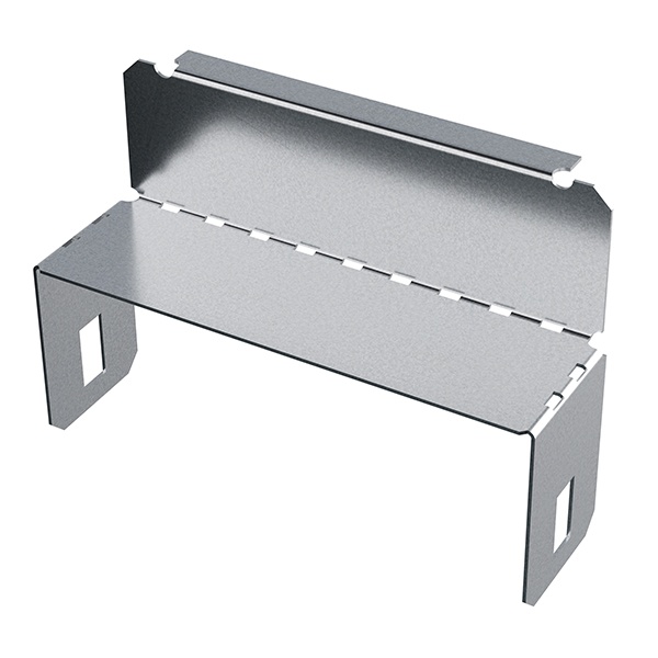 Переходник TDM для кабельных лотков по высоте с 50 на 100 мм ширина лотка 100 мм