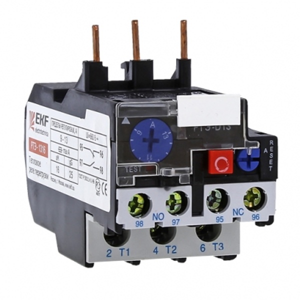 Реле тепловое EKF PROxima РТЭ-1305 0,63-1А для КМЭ 9-18А