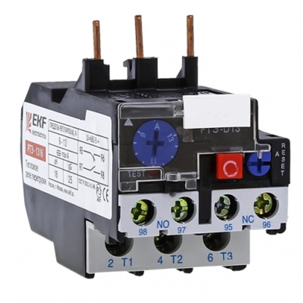 Реле тепловое EKF PROxima РТЭ-1321 12-18А для КМЭ 9-18А