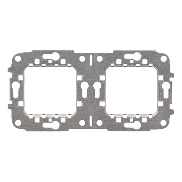 Суппорт стальной на 2 поста без монтажных лапок ABB Zenit (N2272.9)