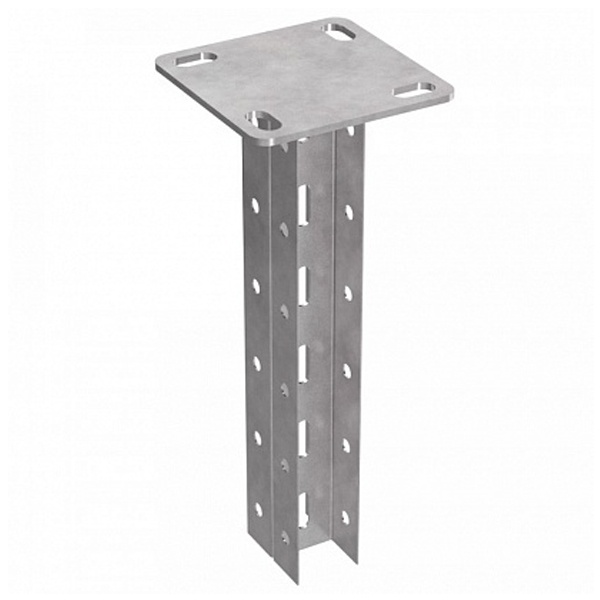 Стойка Промрукав двойная потолочная 45х30х1000 пятка 120х120