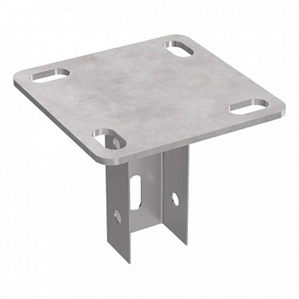 Опора Промрукав вертикальная для стойки 45х30 пятка 120х120