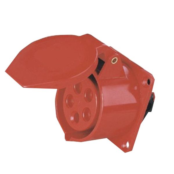 Розетка фланцевая КЭАЗ 315-16А-6h-380AC-3P+PE+N-IP44