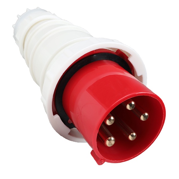 Вилка кабельная КЭАЗ 045 125А 6h 380AC 3P+PE+N IP67