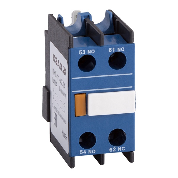 Приставка контактная лицевая КЭАЗ 2NC ПКЛ-02-УХЛ4