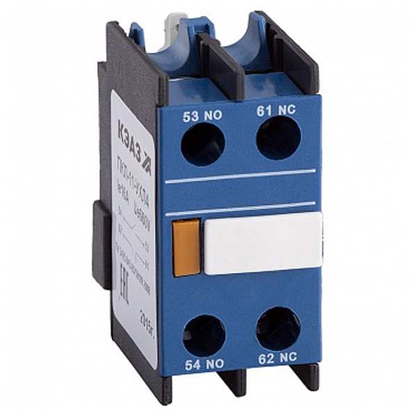 Приставка контактная лицевая КЭАЗ 2NO ПКЛ-20-УХЛ4