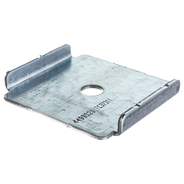 Пластина для подвеса проволочного лотка на шпильке