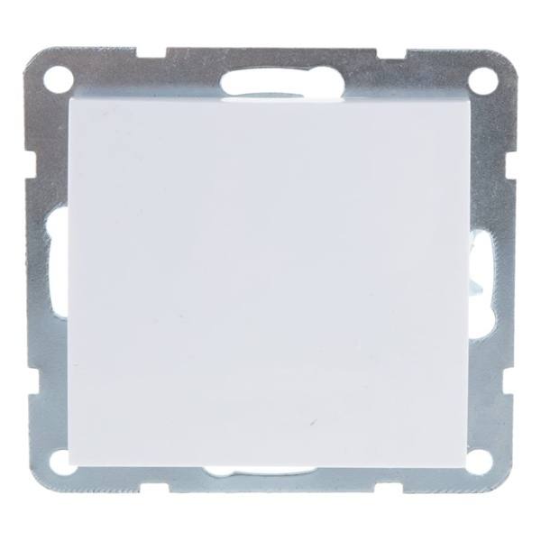 Выключатель 1-клавишный Экопласт (схема 1) 16 A, 250 B LK60, белый