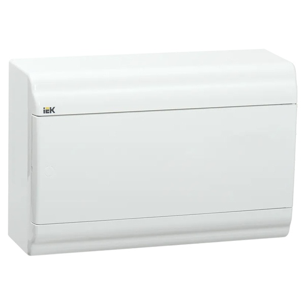 Бокс ИЭК PRIME ЩРН-П-12 модулей навесной пластик IP41 белая дверь