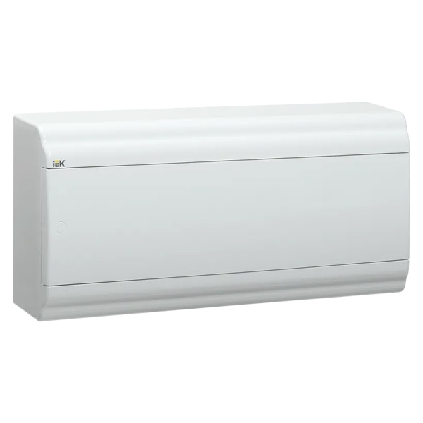 Бокс ИЭК PRIME ЩРН-П-18 модулей навесной пластик IP41 белая дверь