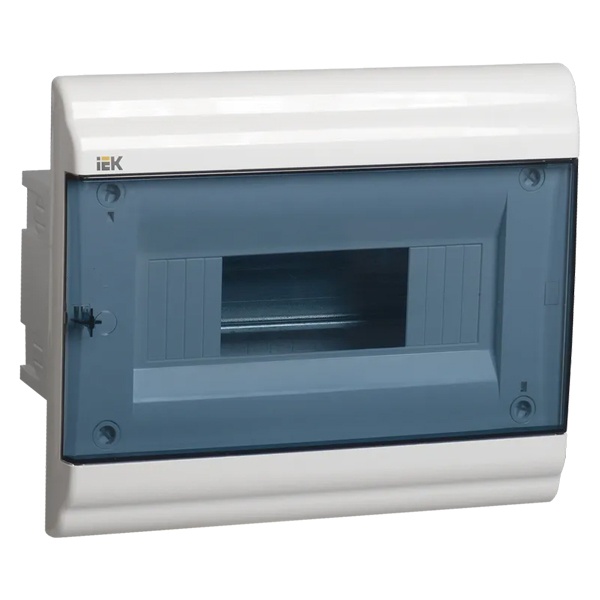 Бокс ИЭК PRIME ЩРВ-П-9 модулей встраиваемый пластик IP41 прозрачная дверь
