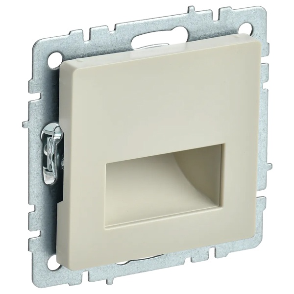 Подсветка ИЭК BRITE LED встраиваемая бежевый (ПЛ20-БрКр)