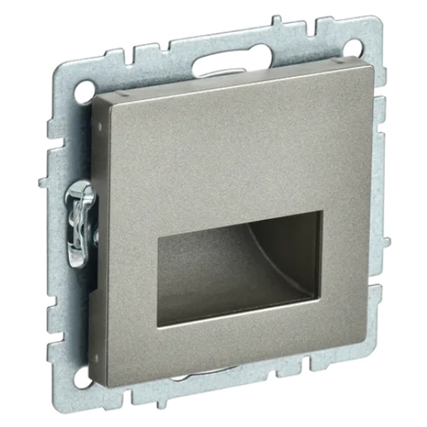 Подсветка ИЭК BRITE LED встраиваемая шампань (ПЛ20-БрШ)